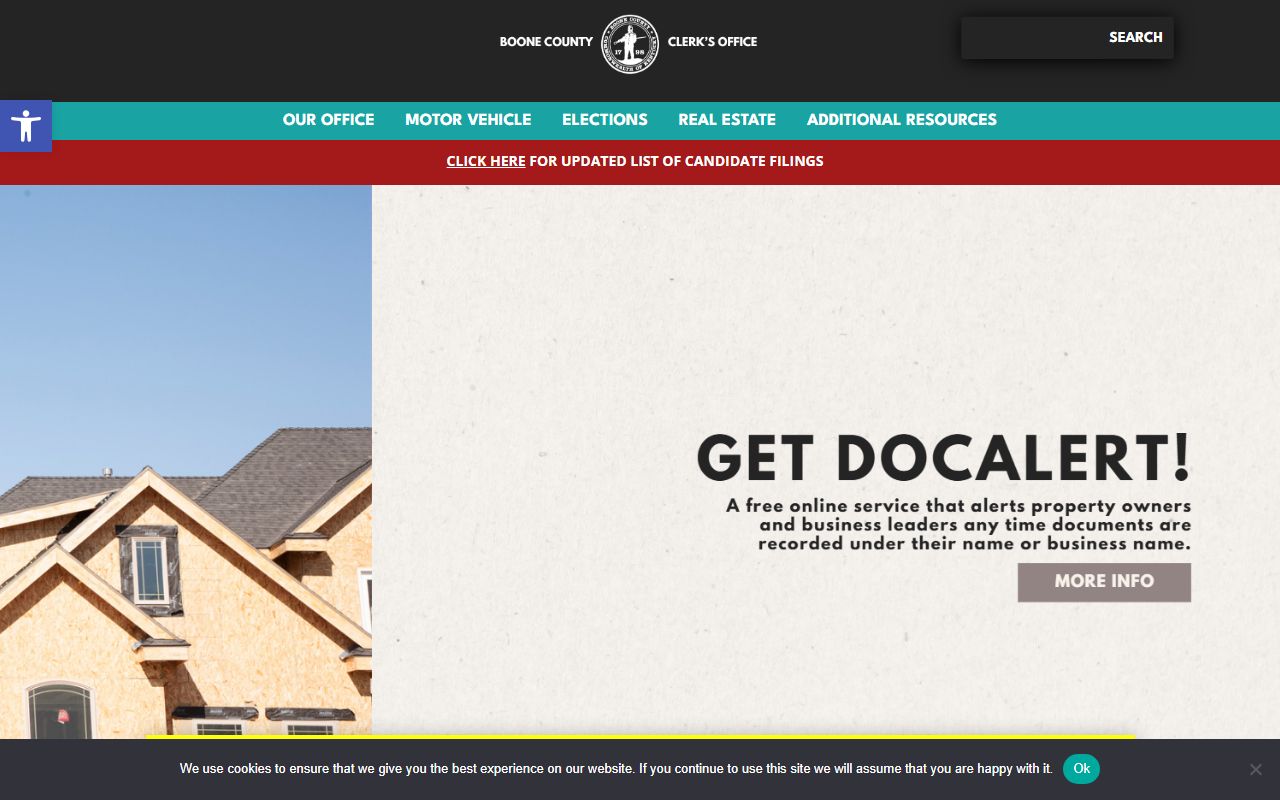 Boone County Clerk Florence office for property records access