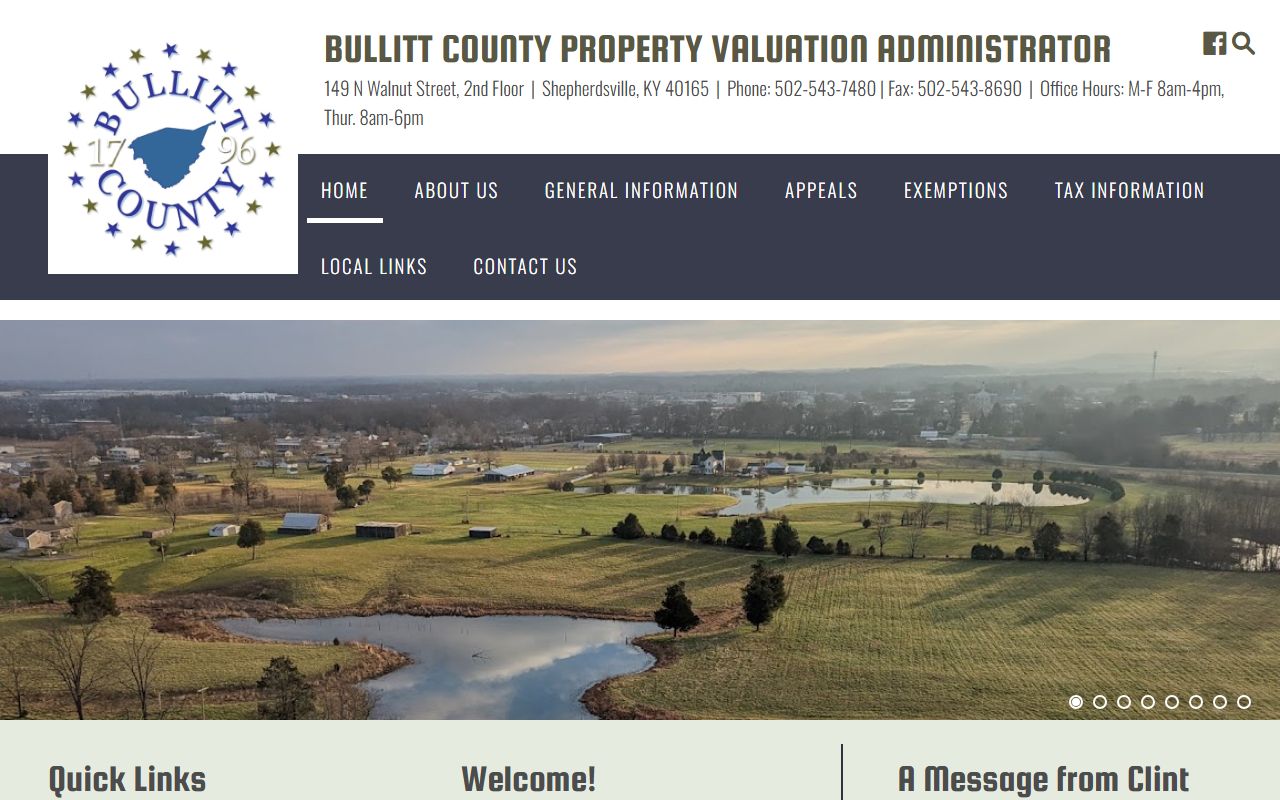 Bullitt County Property Records PVA office and property valuation resources